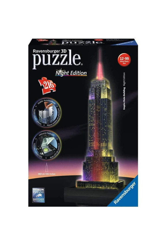 Producto puzzle 3D Empire State Building

