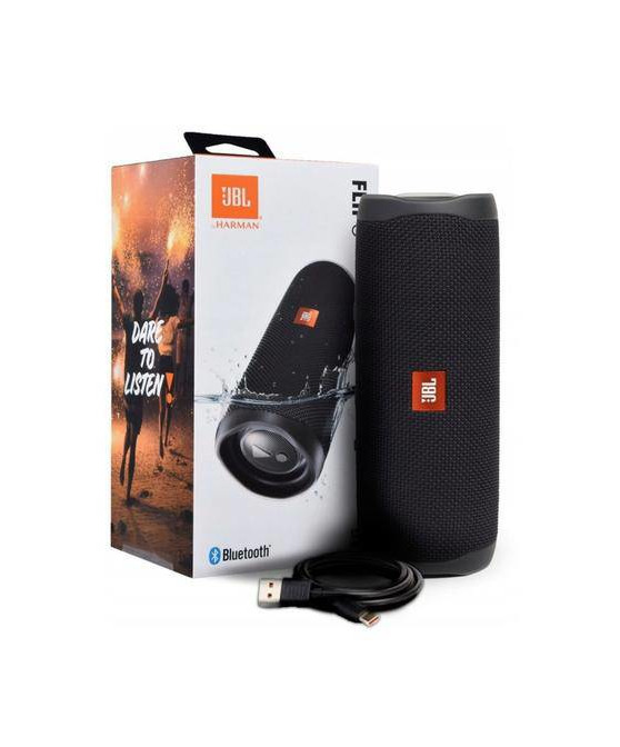 Social JBL Flip 5 - Altavoz inalámbrico portátil con Bluetooth, speaker resistente al