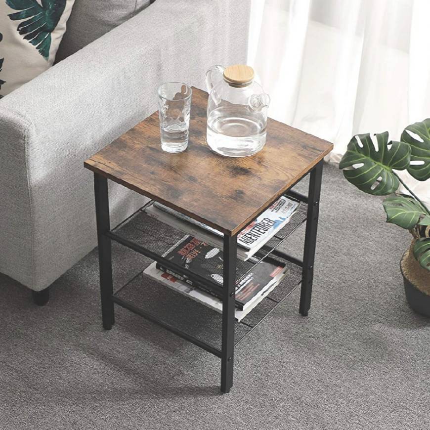 Producto Mesa de cabeceira industrial VASAGLE

