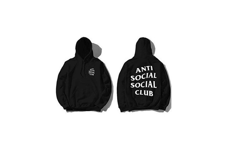 Social Sudadera Anti Social Club con Capucha