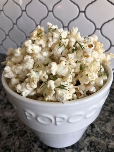 Popcorn with butter 