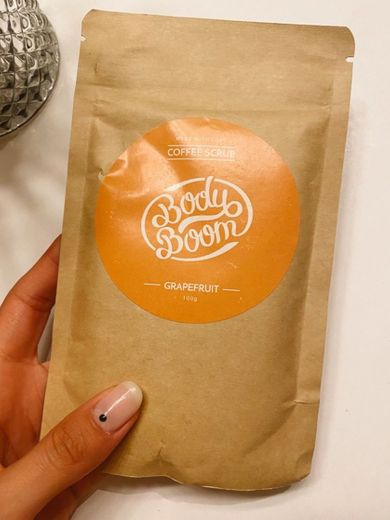 BodyBoom Grapefruit Body Scrub Coffee Peeling
