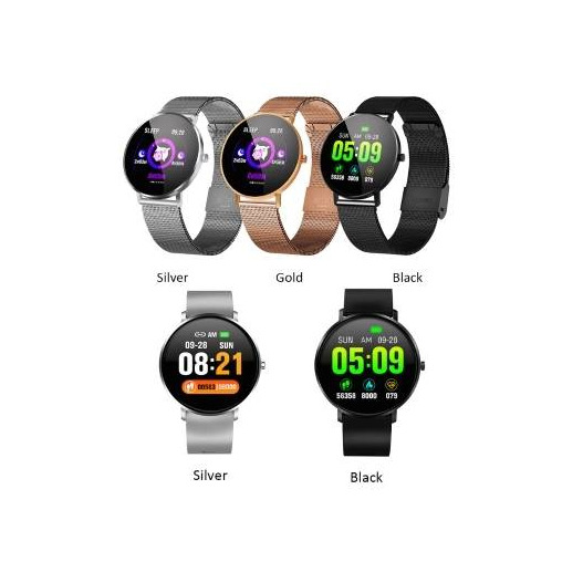 Producto Relógio F25 inteligente com pulseira de aço para Android 4.4