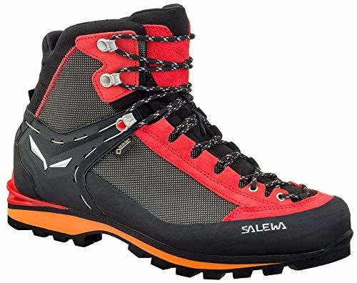 Lugares Salewa Ms Crow Gtx, Botas de Montaña Hombre, Negro/Rojo