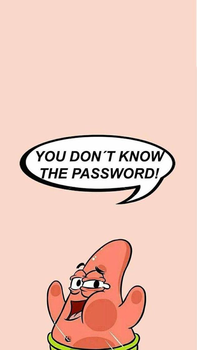 Moda 'You don't know my password' wallpaper