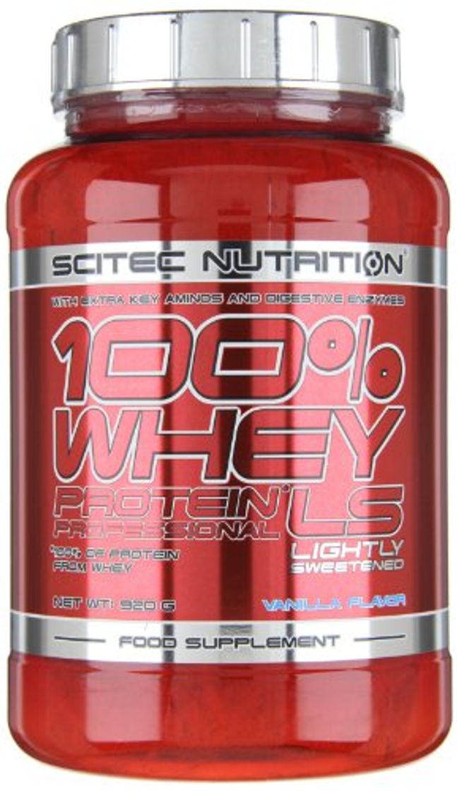Scitec Nutrition Whey Protein Professional Lightly Sweetened Proteína Ligeramente Endulzado Vainilla
