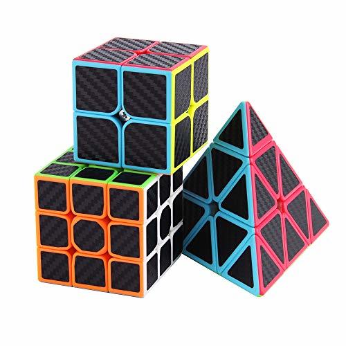 Product ROXENDA Cubo de la Velocidad Paquete, Cubo Mágico Puzzle Pack - 2x2x2