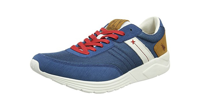 Moda Fly London SHYA955FLY, Zapatillas para Hombre, Azul