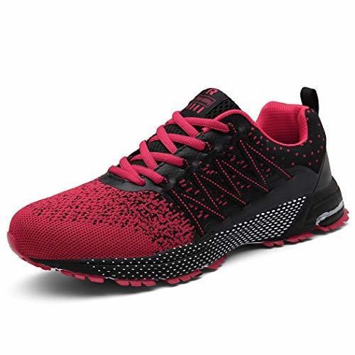 SOLLOMENSI Zapatillas de Mujer Deporte Running Zapatos para Correr Gimnasio Sneakers Deportivas