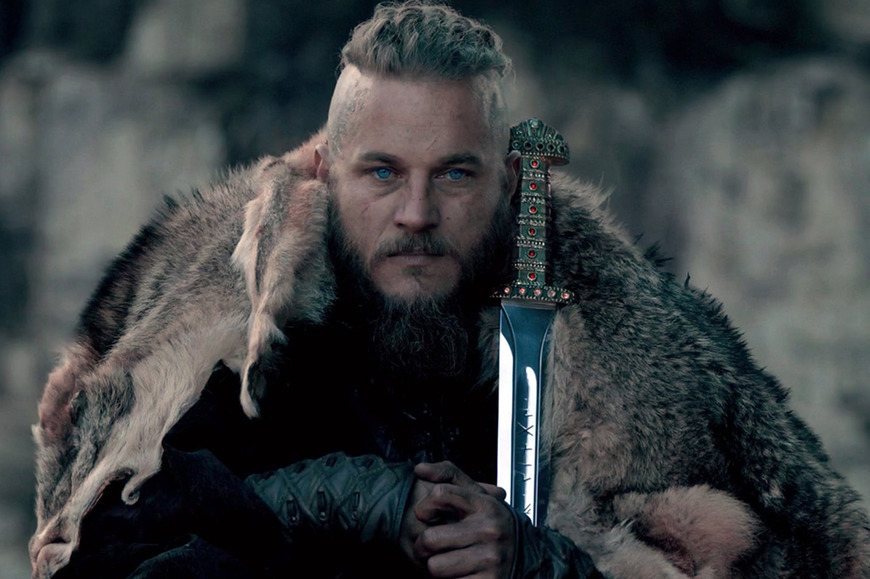 Serie Grande série sobre a história dos Vikings.