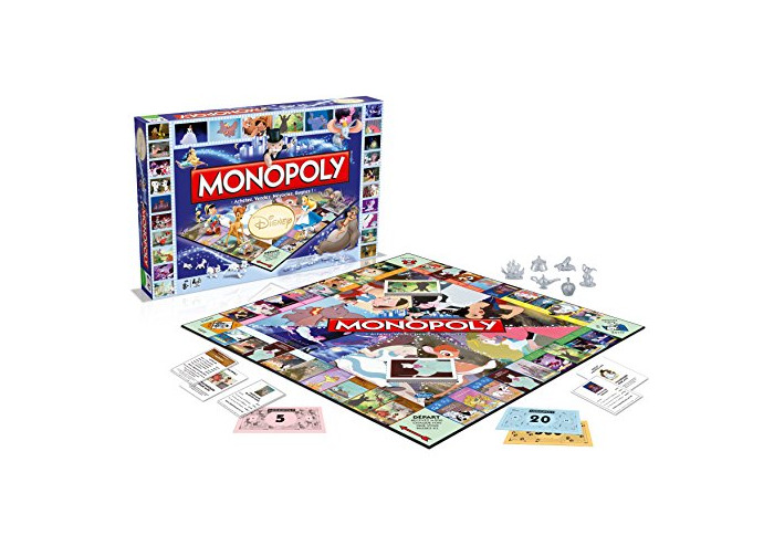 Product Winning Moves Disney Classic Juego de Mesa Monopoly *Edición Francesa*