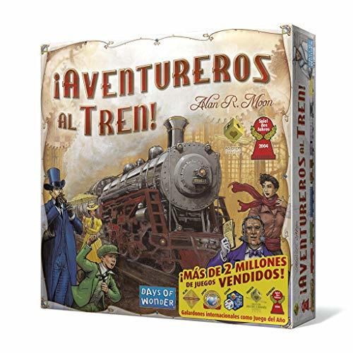 Days of Wonder- Aventureros Al Tren - Español, Multicolor, Talla Única