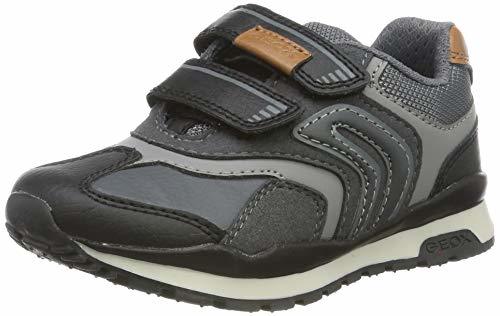 Fashion Geox J Pavel A, Zapatillas para Niños, Gris