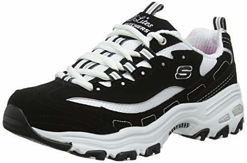 Fashion Skechers D'LITES-Biggest Fan 11930, Zapatillas para Mujer, Negro