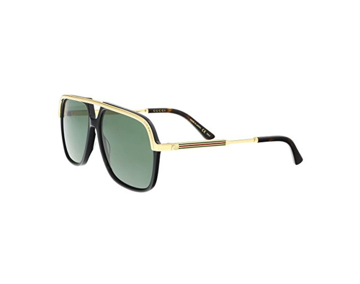 Social Gucci GG0200S 001 Gafas de sol, Negro