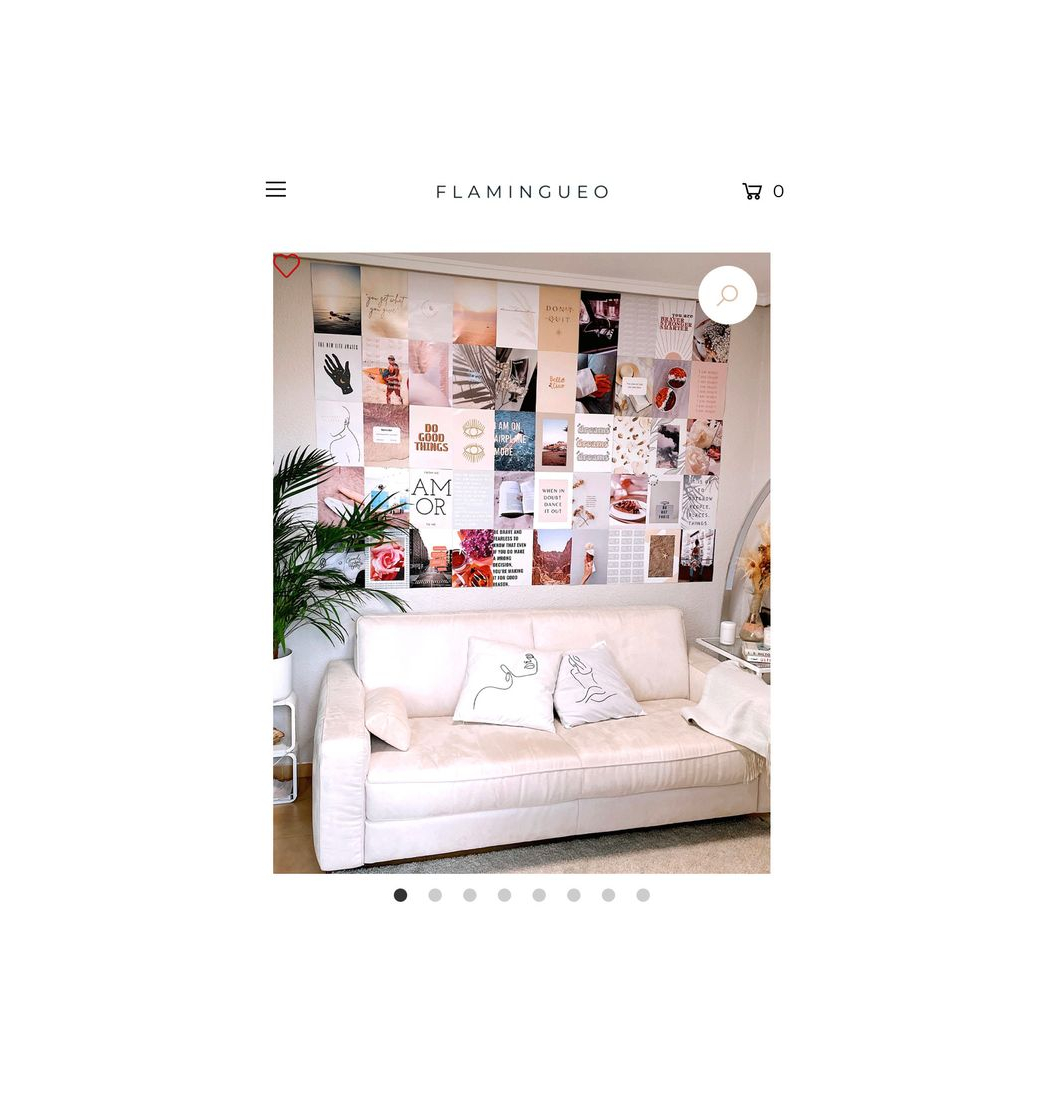 Social Set de fotos decoración Flamingueo