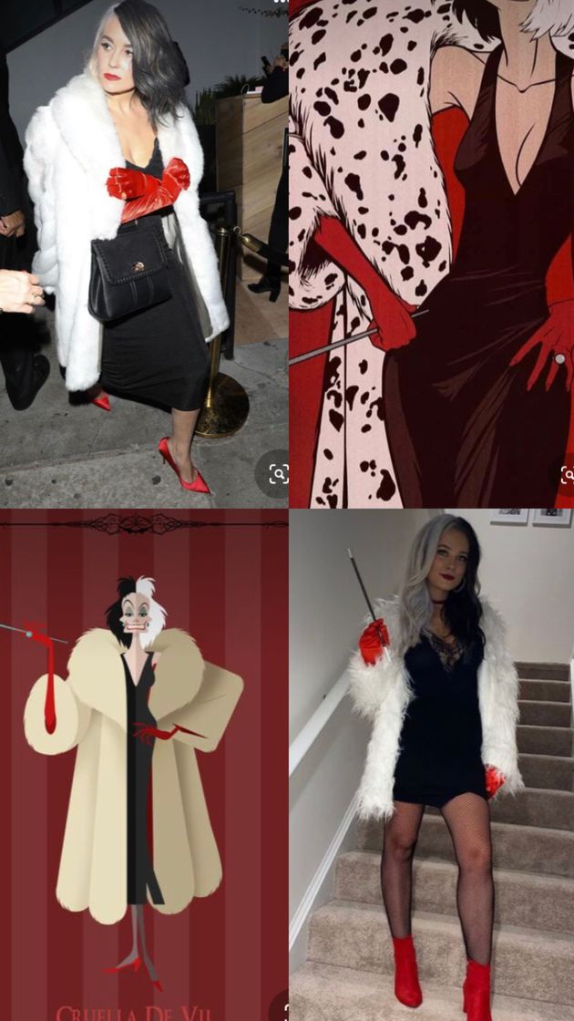 Moda Cruella de vil 