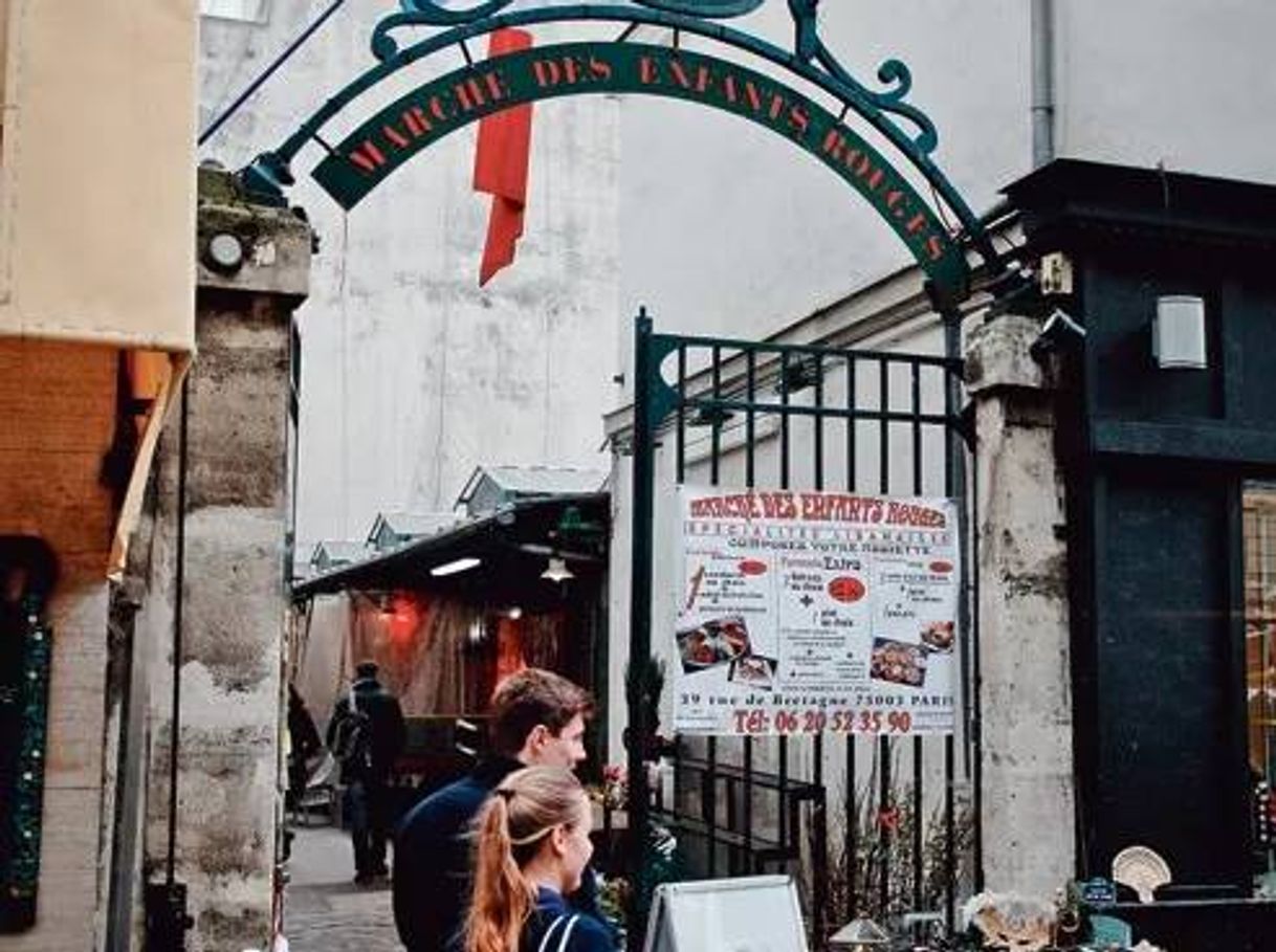 Restaurantes Marché des Enfants Rouges