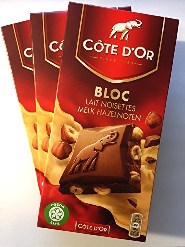 Producto COTE D'OR Avellana de leche entera en bloque