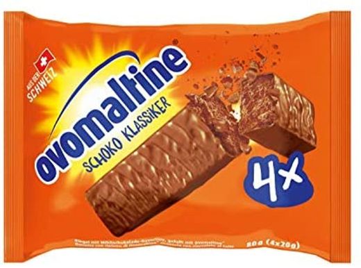 Ovomaltine Chocolate Classic, la última barra de energía e indulgencia, paquete de