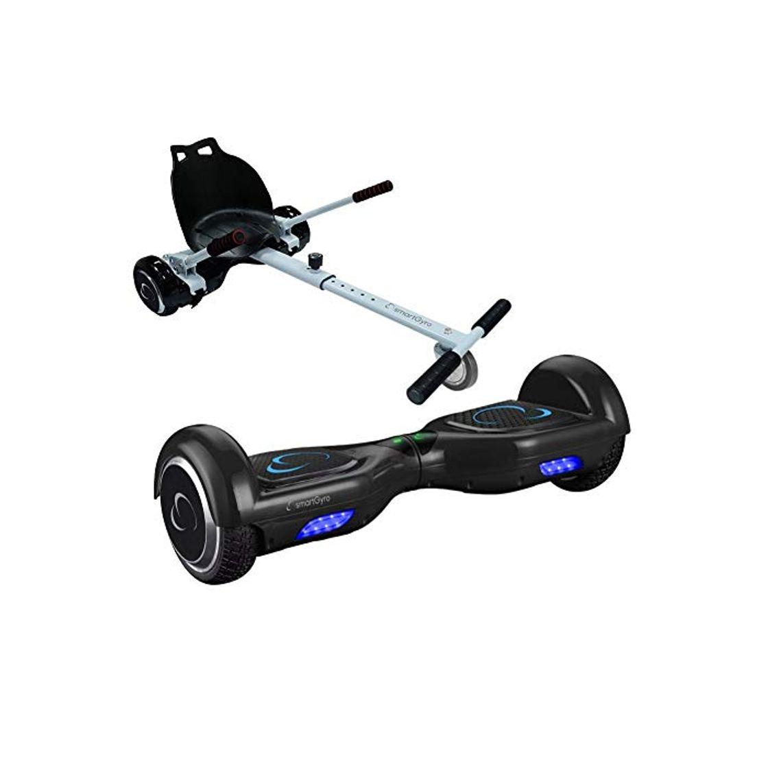 Fitness SmartGyro X2 UL v.3.0 Black - Potente Patinete Eléctrico Hoverboard