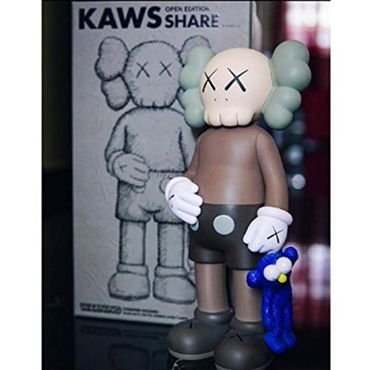 Luck7DZ KAWS con la Figura de acción de los niños Figura muñeca