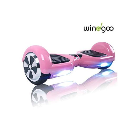Windgoo Hoverboard 6.5" Scooter eléctrico con Auto Equilibrio, Hoverboard con Bluetooth y