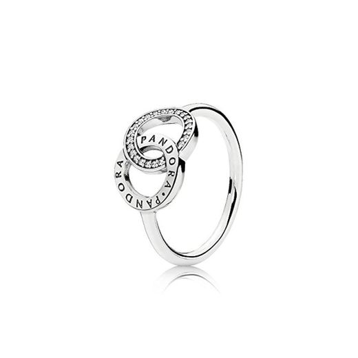 Pandora Anillo de sello Mujer plata