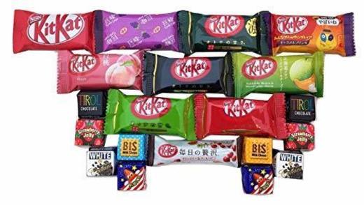 20 KitKat & Tirol Japonés Regalo de Surtido de Chocolate