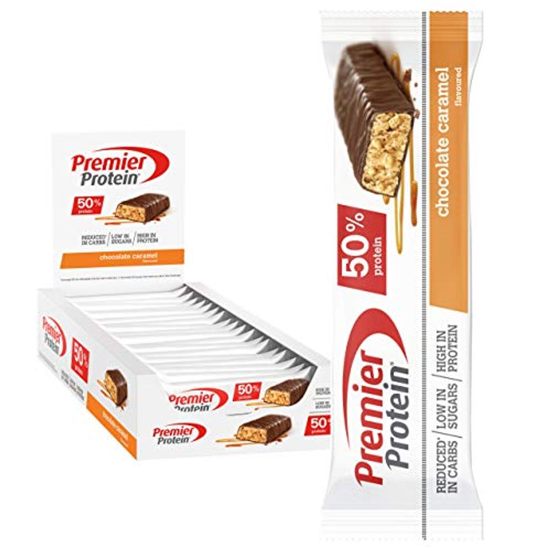 Lugar Premier Protein Protein Bar Chocolate Caramel 24x40g