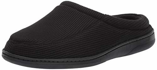 Product Amazon Essentials SMF0950BPL -  Zapatillas con Espuma Viscoelástica para Hombre, Negro,