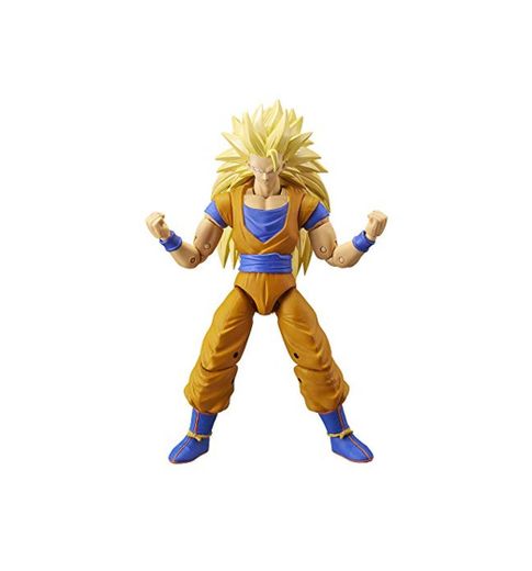 Dragon Ball- Figura Deluxe Super Saiyan 3 Goku, Color