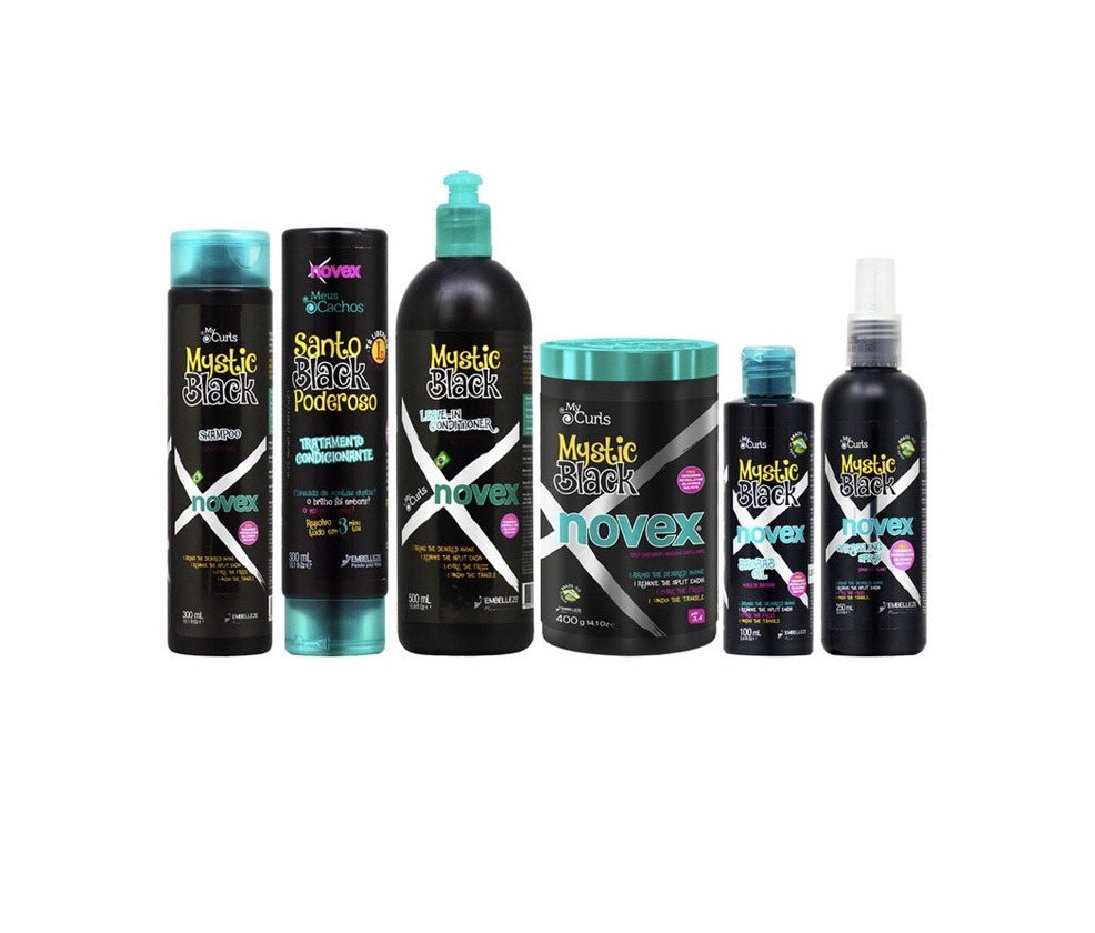 Products Kit Novex Mystic Black