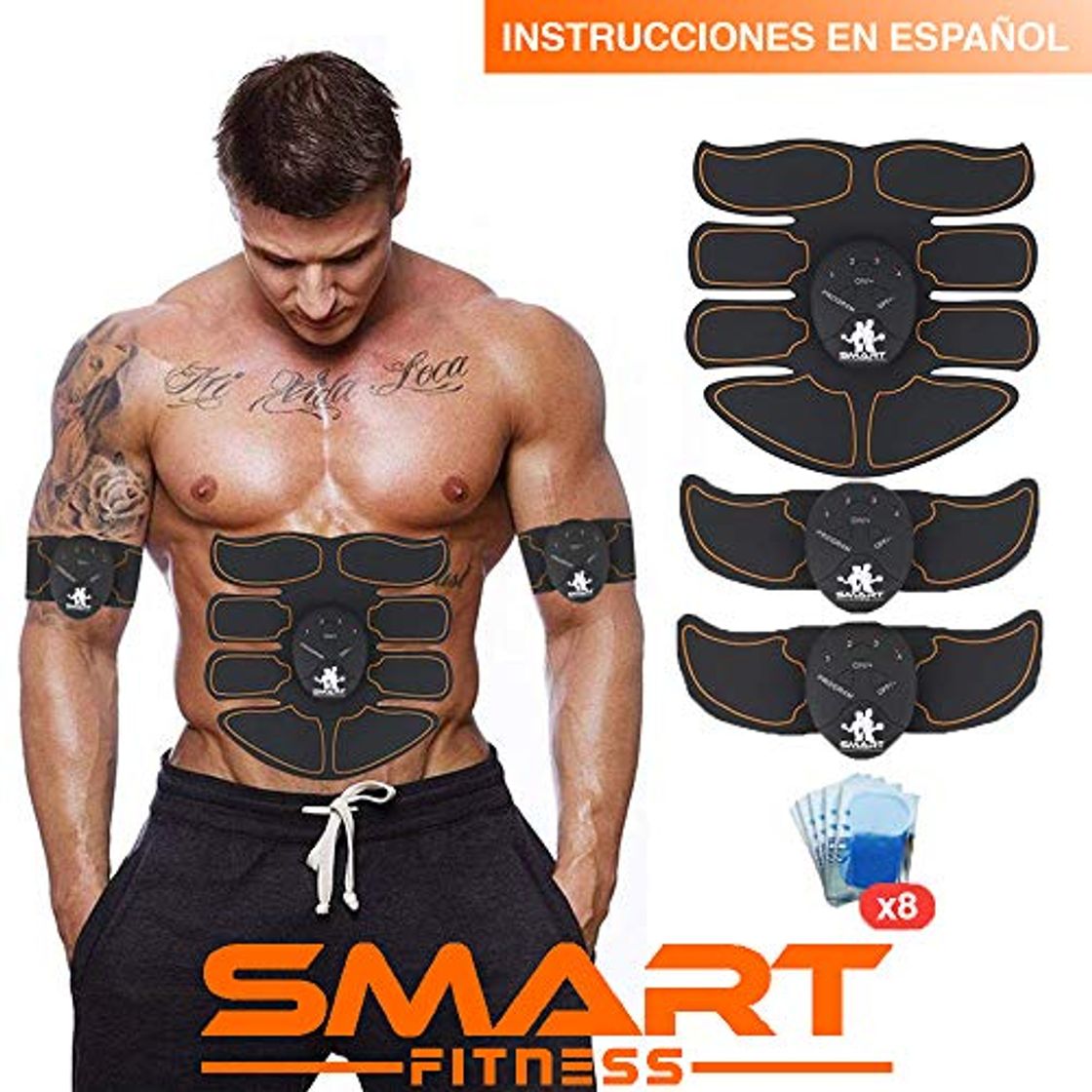 Product 【ÚLTIMA VERSIÓN 2020】 Smart Fitness™ Electroestimulador Muscular Abdominal