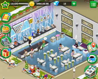 Social Mobile Game “My Cafe: Recipes & Stories” by Melsoft Games ...