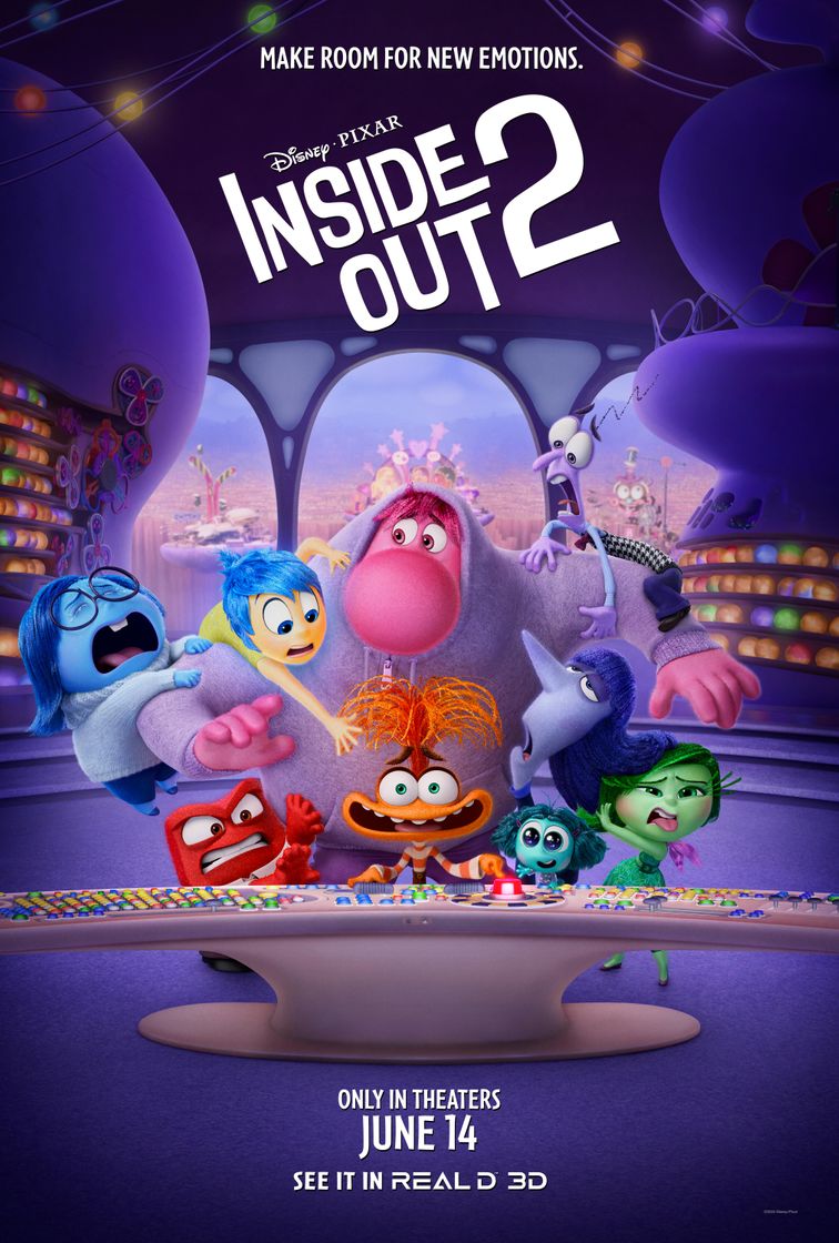 Película Del revés 2 (Inside Out 2)