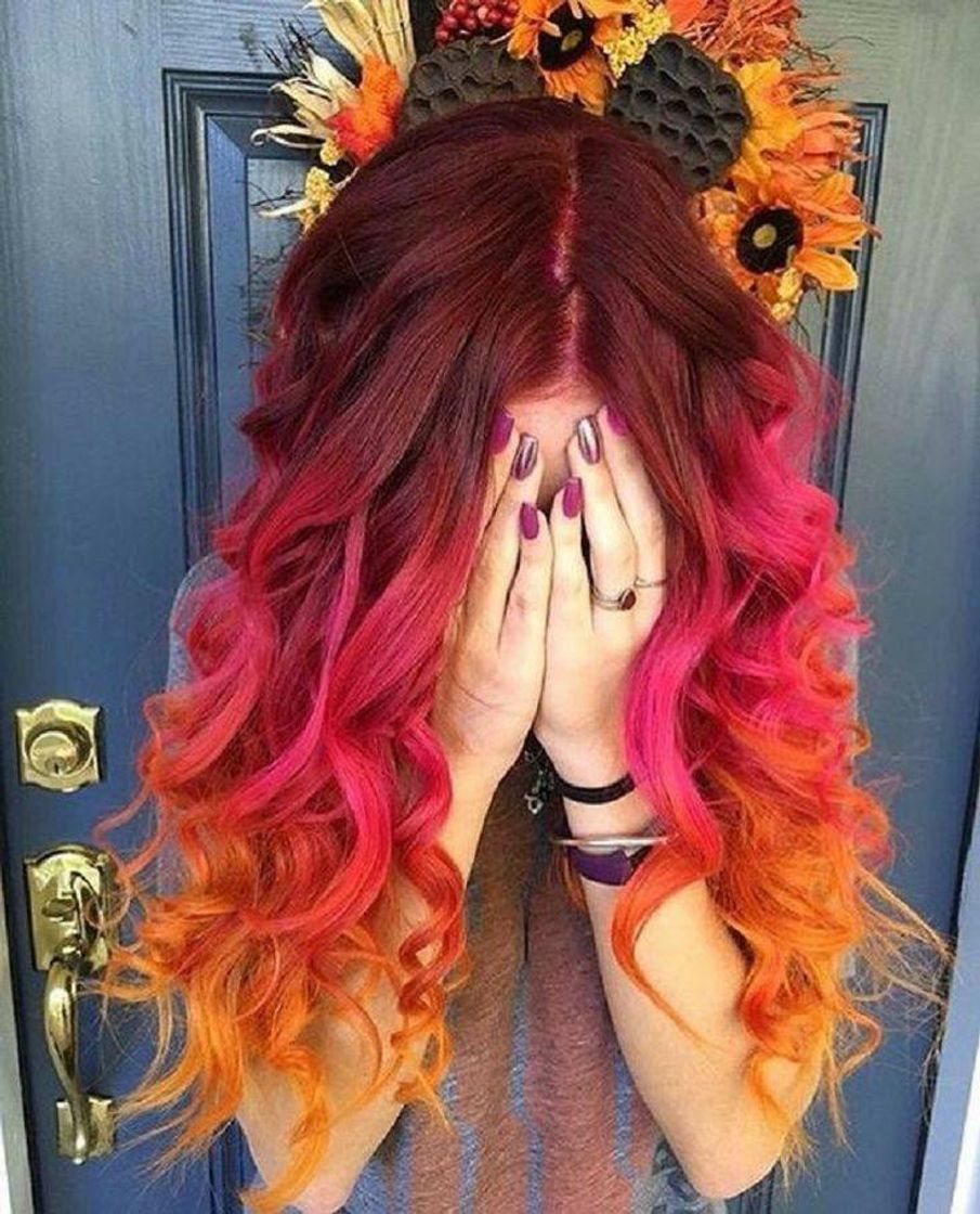 Fashion cabelo laranja 🧡