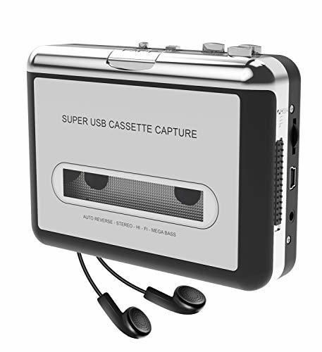 DIGITNOW! Reproductor USB de casete para convertirlos a MP3 mediante el PC