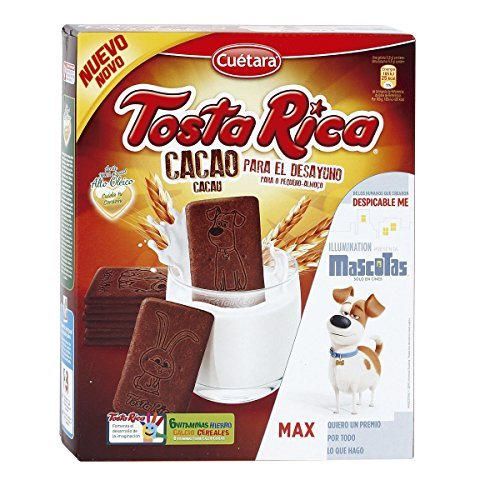Tosta Rica Caja de Galletas con Cacao