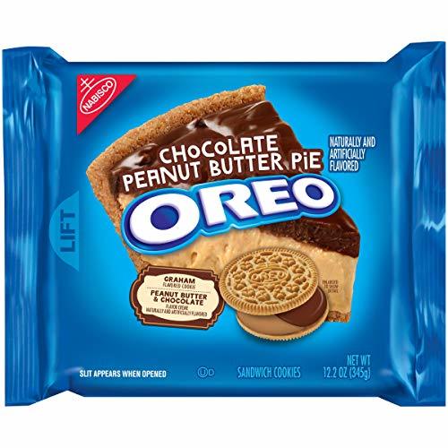 Social Oreo Chocolate Peanut Butter Pie Sandwich Cookies, 12.2oz