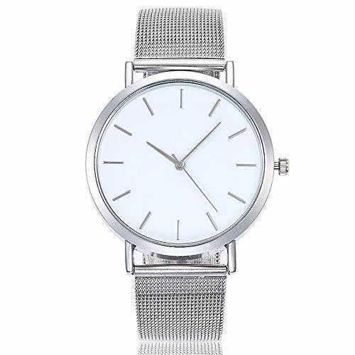 Lugar Watch Relojes de Moda para Mujer Reloj romántico Simple de Oro Rosa