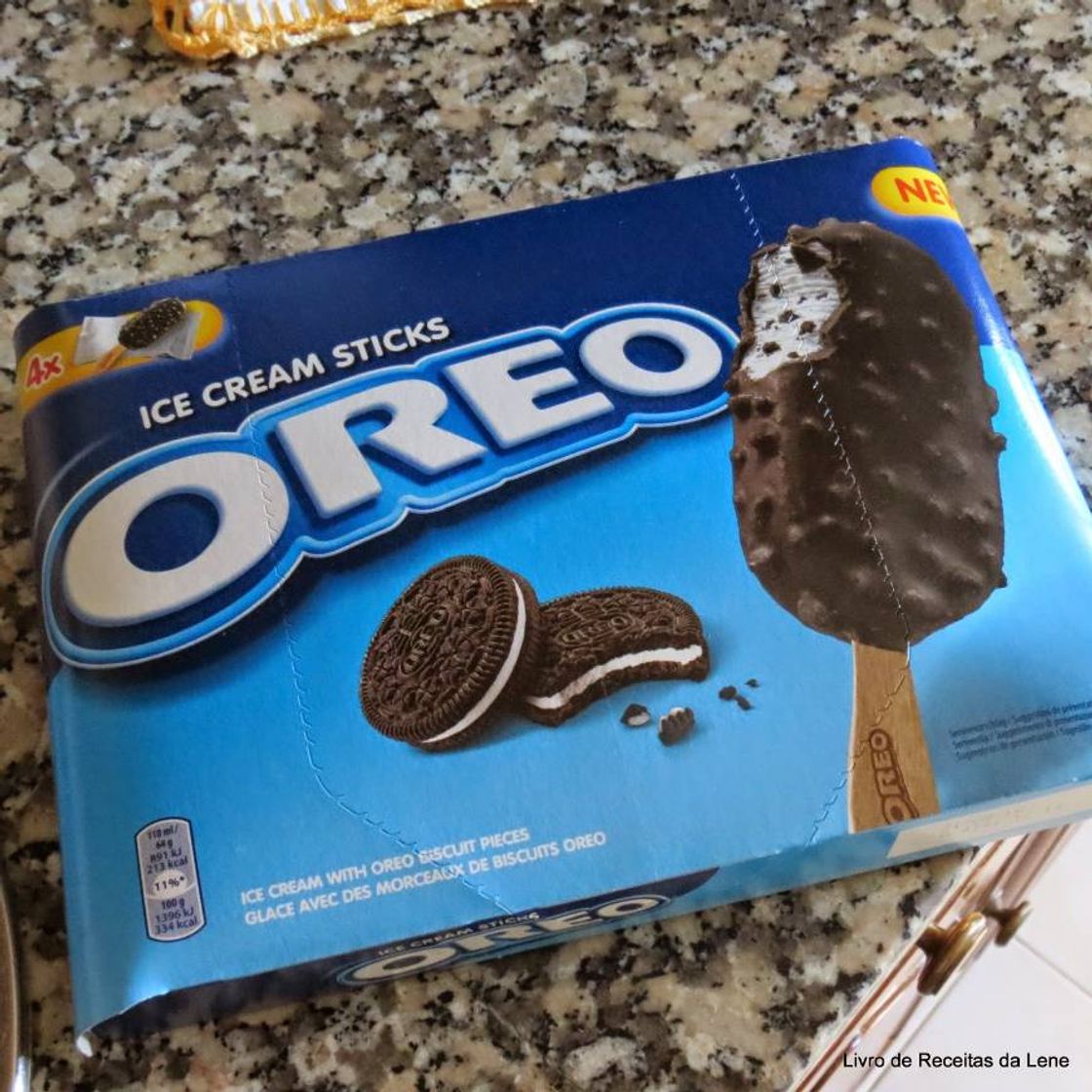 Moda Gelado oreo 