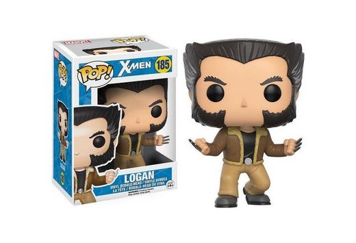 Funko - POP! Bobble Colección X-men - Figura Logan