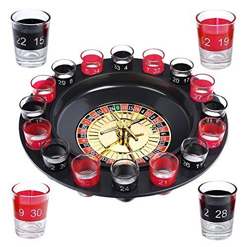 Place Schramm® Juego de Beber Ruleta Incl