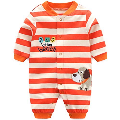Social Recién Nacido Pijama Algodón Mameluco Niñas Niños Peleles Sleepsuit Caricatura Trajes