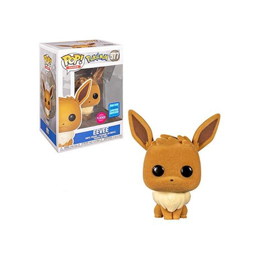 POP Funko Pokemon 577 Eeve Flocked Funko 2020 Wondrous Convention