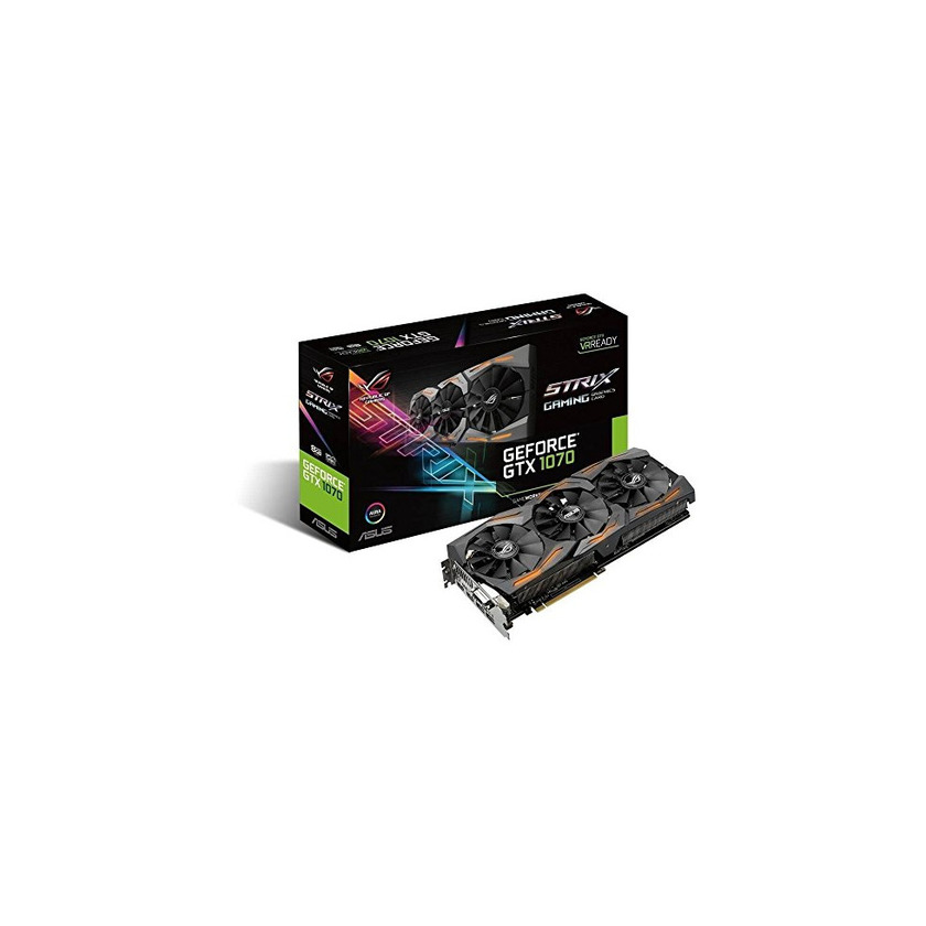 Electronic ASUS STRIX-GTX1070-8G-GAMING - Tarjeta gráfica