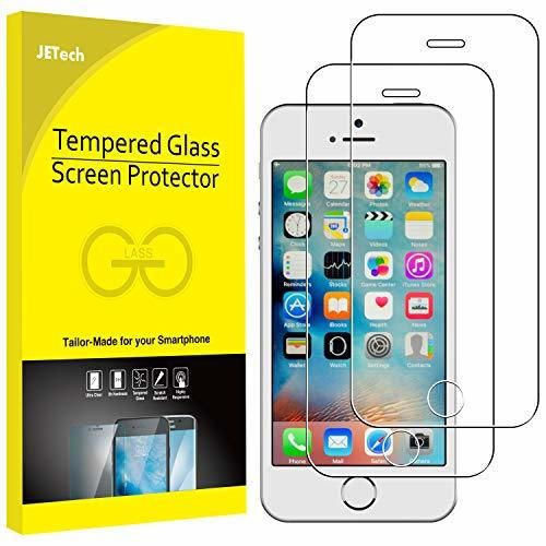 JETech Protector de Pantalla compatible iPhone SE