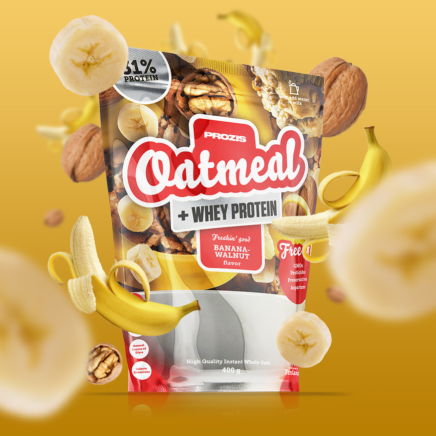 Product Prozis Oatmeal y Proteína de leche