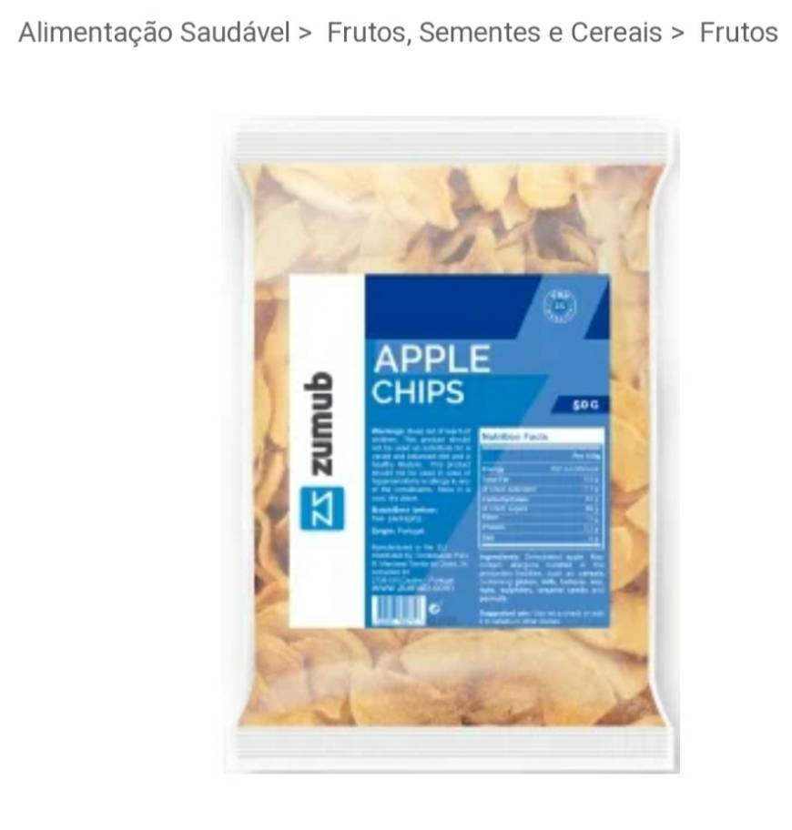 Fashion Apple chips. Utilizem o cupão IARAP para terem 10% desconto.